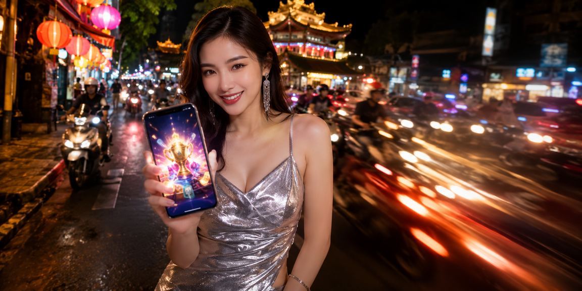 Khung cảnh cá cược esports tại chợ đêm Hà Nội với người dùng di động