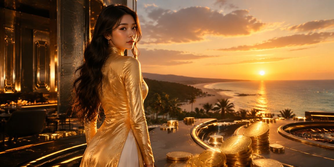 Khung cảnh cá cược sôi động tại Mui Ne với trang phục truyền thống áo dài